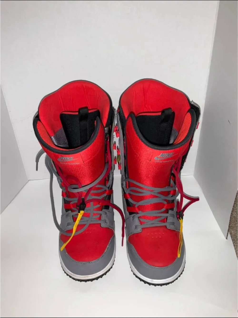 Snowboarding Boots 9.5 Sb Vapen Snowboard Boots Mens Gray Red Black